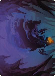 Sauron, the Necromancer Art Card [Art Series: Universes Beyond: The Lord of the Rings: Tales of Middle-earth] 42