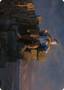 Pippin, Warden of Isengard Art Card [Art Series: Universes Beyond: The Lord of the Rings: Tales of Middle-earth] 66