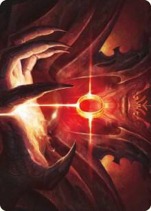 Sol Ring Art Card [Art Series: Universes Beyond: The Lord of the Rings: Tales of Middle-earth] 76