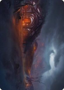 Field of Ruin Art Card [Art Series: Universes Beyond: The Lord of the Rings: Tales of Middle-earth] 77