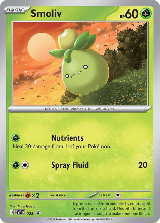 Smoliv - 023 [SV: Scarlet & Violet Promo Cards] 023
