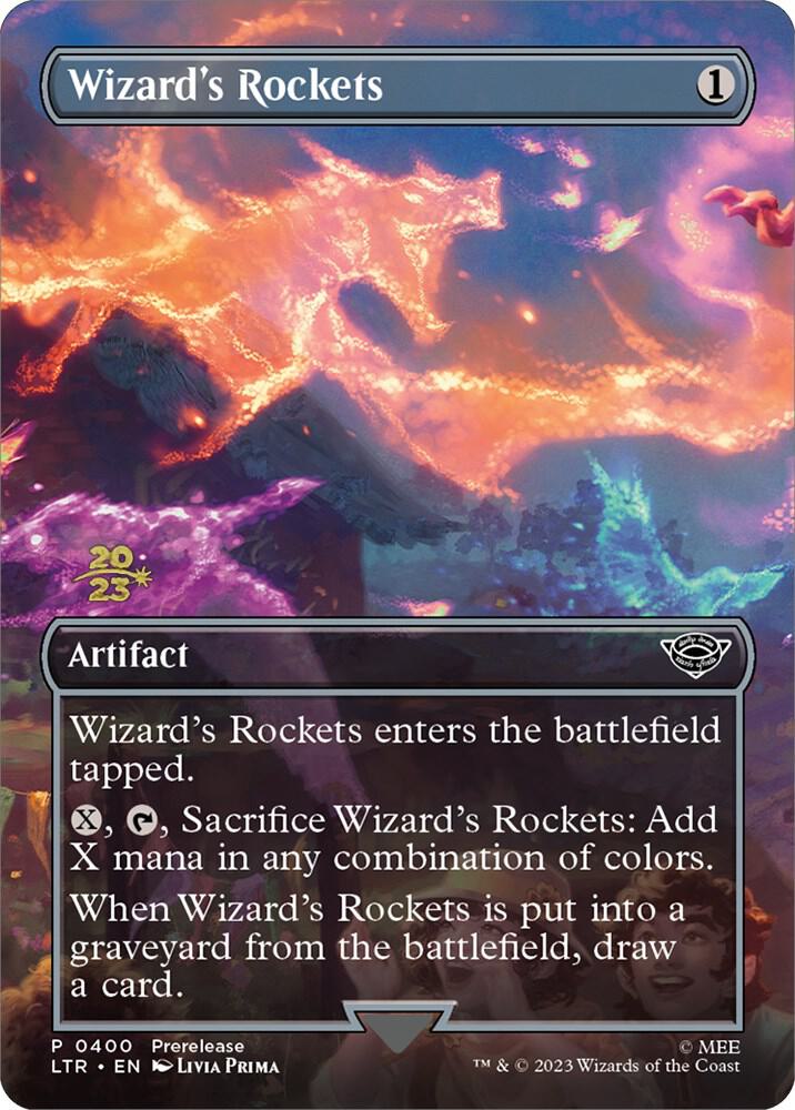 Wizard's Rockets [Prerelease Cards] 400