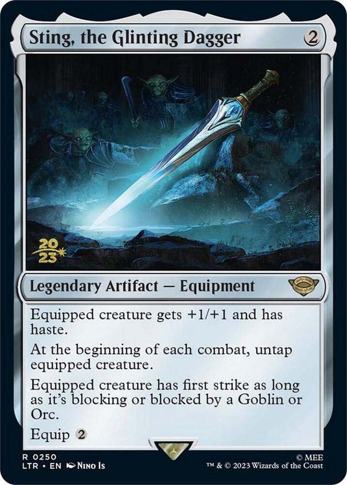 Sting, the Glinting Dagger [Prerelease Cards] 250