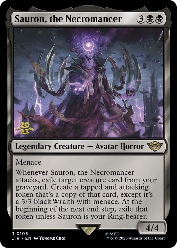 Sauron, the Necromancer [Prerelease Cards] 106