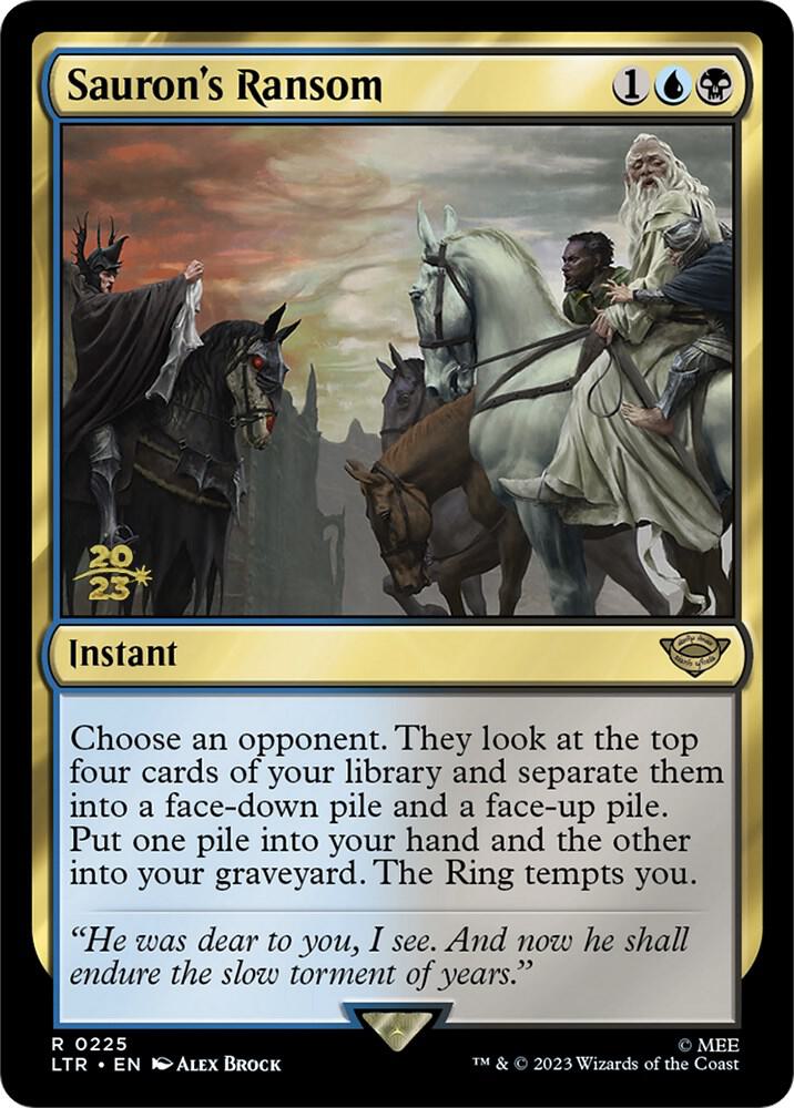 Sauron's Ransom [Prerelease Cards] 225