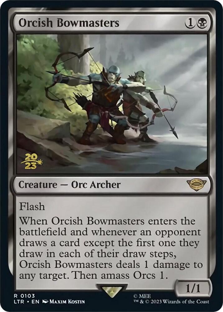 Orcish Bowmasters [Prerelease Cards] 103