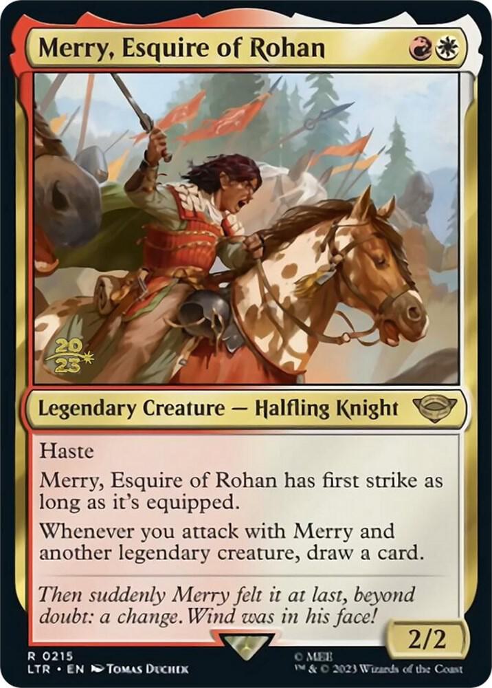 Merry, Esquire of Rohan [Prerelease Cards] 215