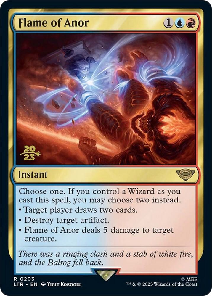 Flame of Anor [Prerelease Cards] 203