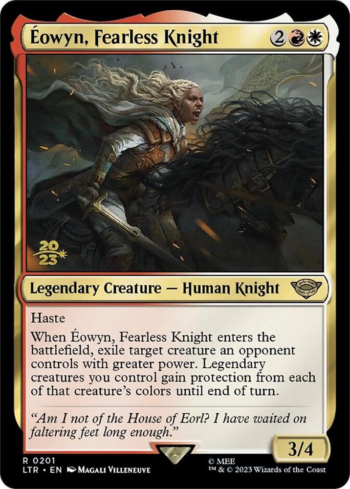 Eowyn, Fearless Knight [Prerelease Cards] 201