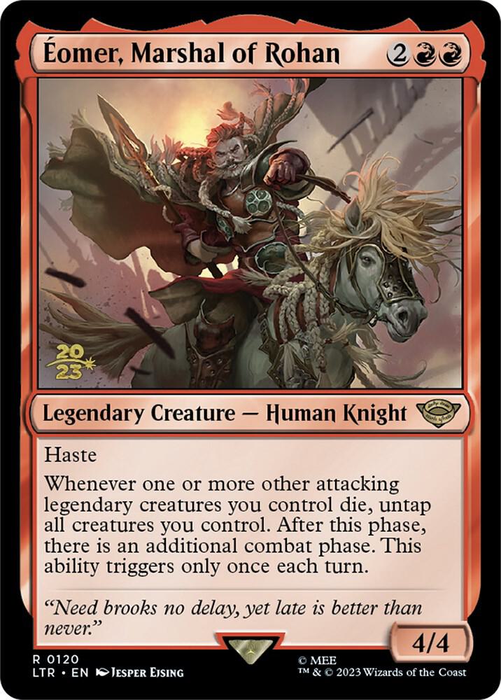 Eomer, Marshal of Rohan [Prerelease Cards] 120