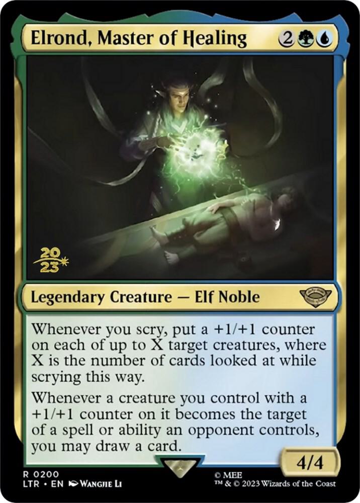 Elrond, Master of Healing [Prerelease Cards] 200