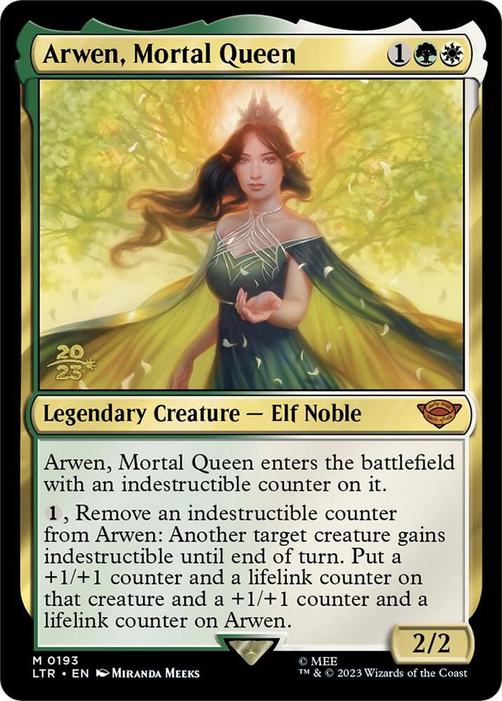 Arwen, Mortal Queen [Prerelease Cards] 193