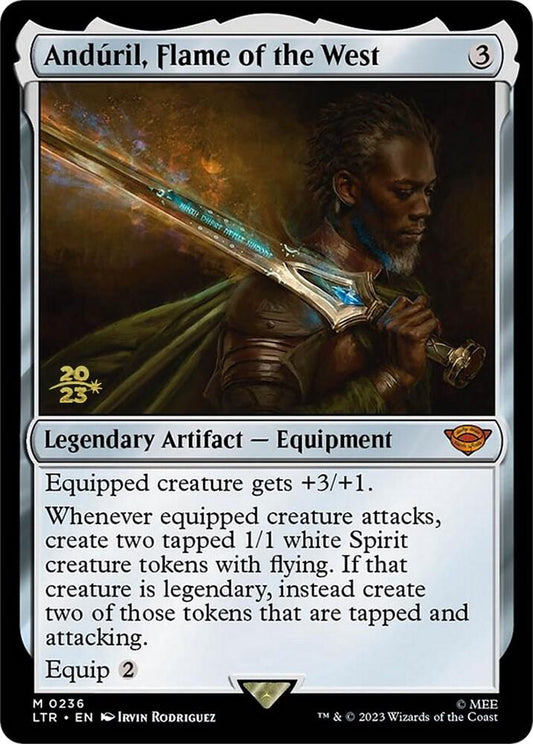 Anduril, Flame of the West [Prerelease Cards] 236