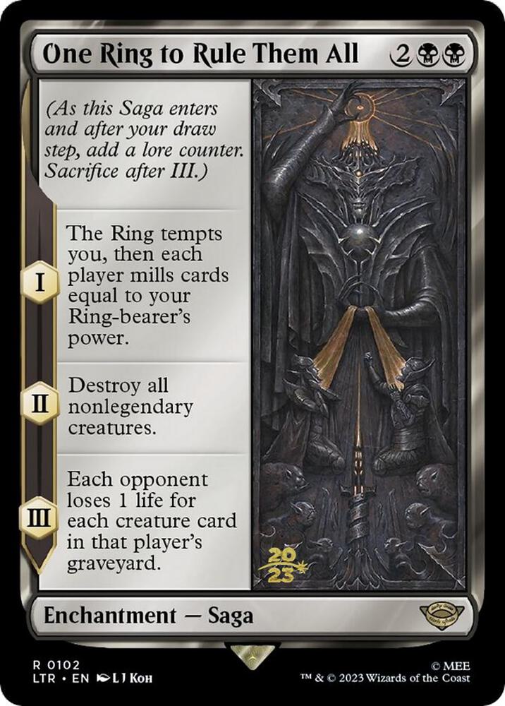 One Ring to Rule Them All [Prerelease Cards] 102