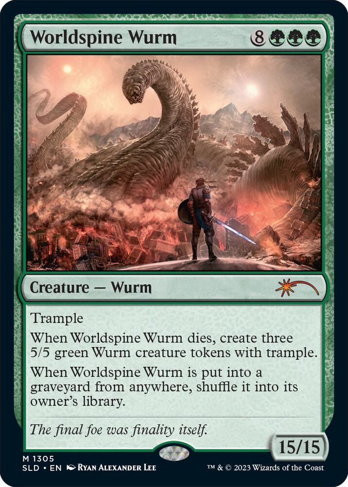 Worldspine Wurm [Secret Lair Drop Series] 1305