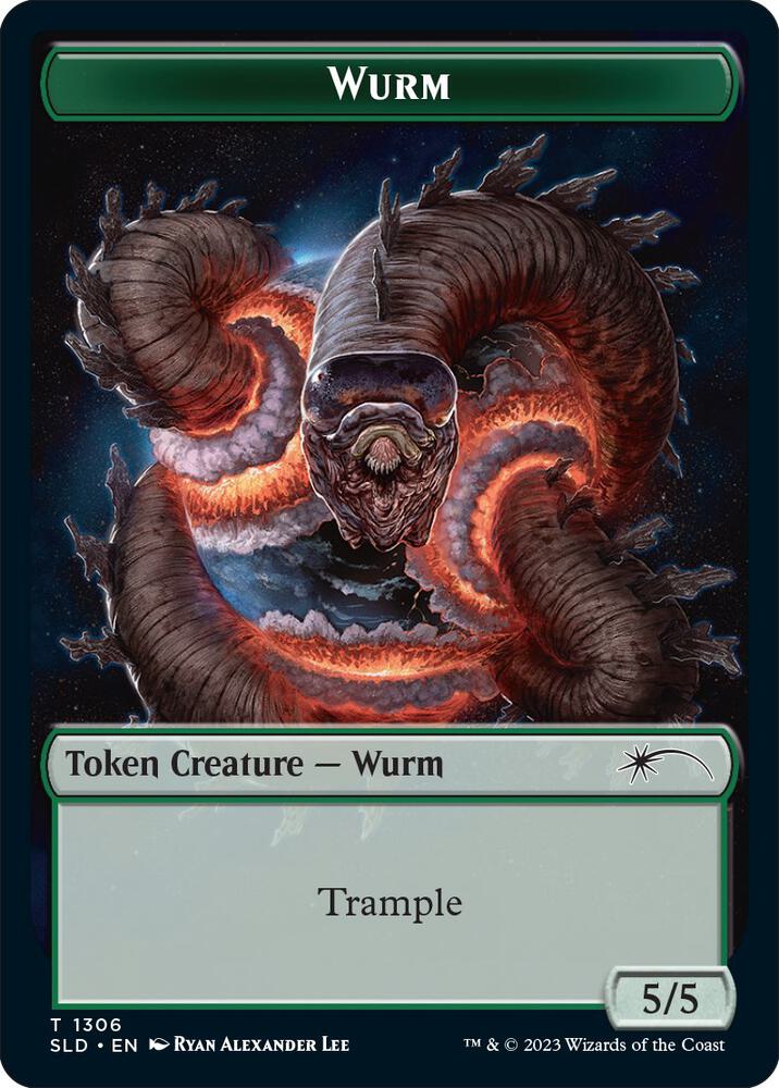 Wurm Token [Secret Lair Drop Series] 1306