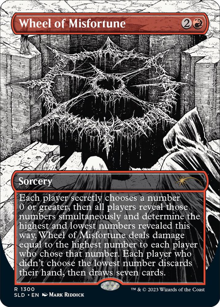 Wheel of Misfortune (1300) [Secret Lair Drop Series] 1300