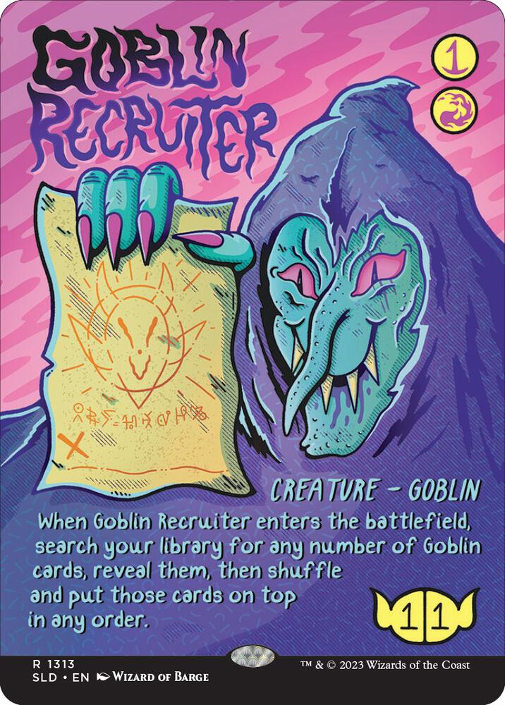 Goblin Recruiter [Secret Lair Drop Series] 1313