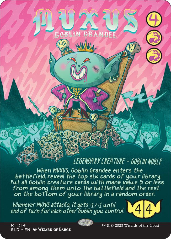 Muxus, Goblin Grandee [Secret Lair Drop Series] 1314