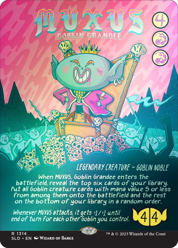 Muxus, Goblin Grandee (Rainbow Foil) [Secret Lair Drop Series] 1314
