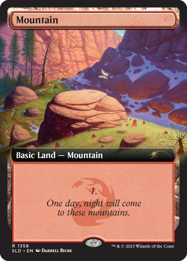 Mountain (1358) [Secret Lair Drop Series] 1358