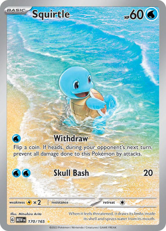 Squirtle - 170/165 [SV: Scarlet & Violet 151] 170/165