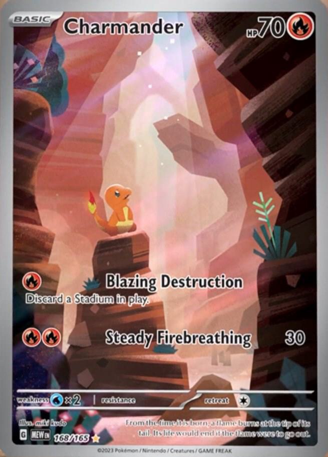 Charmander - 168/165 [SV: Scarlet & Violet 151] 168/165