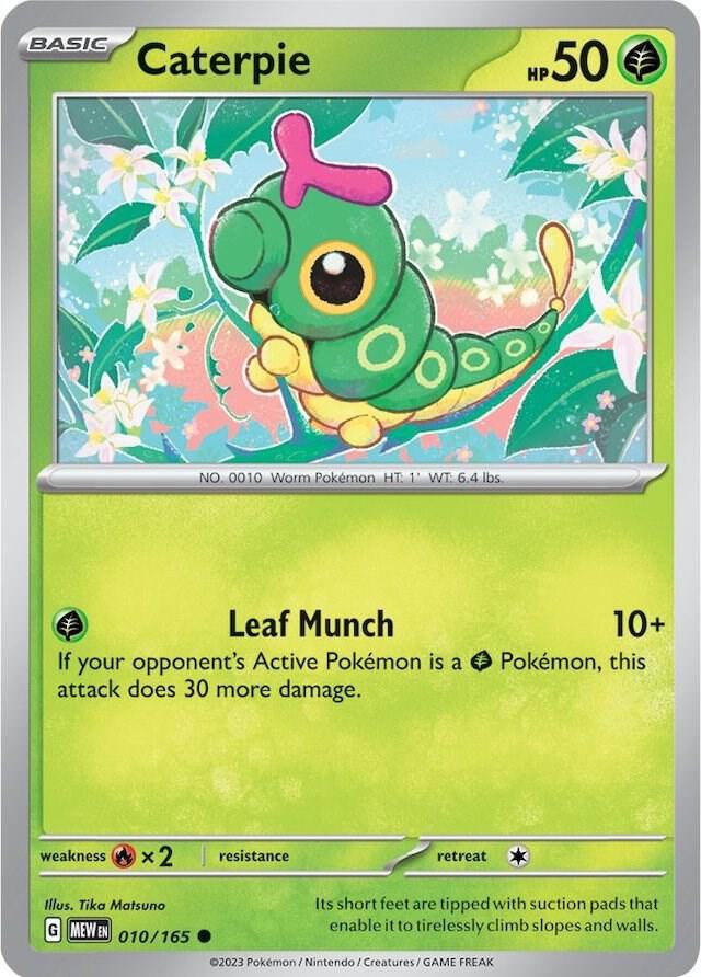 Caterpie - 010/165 [SV: Scarlet & Violet 151] 010/165