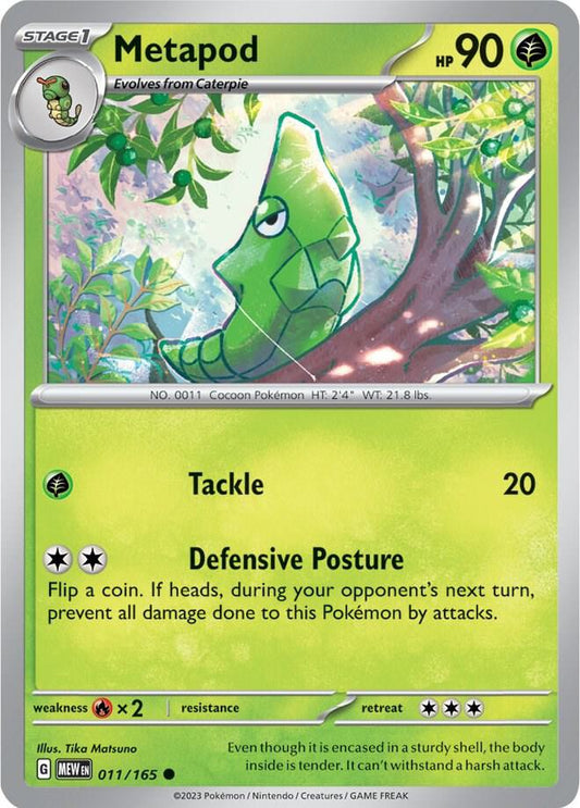 Metapod [SV: Scarlet & Violet 151] 011/165
