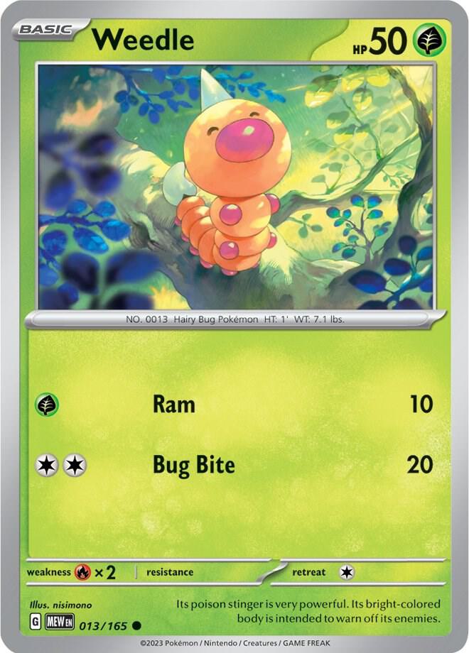 Weedle [SV: Scarlet & Violet 151] 013/165
