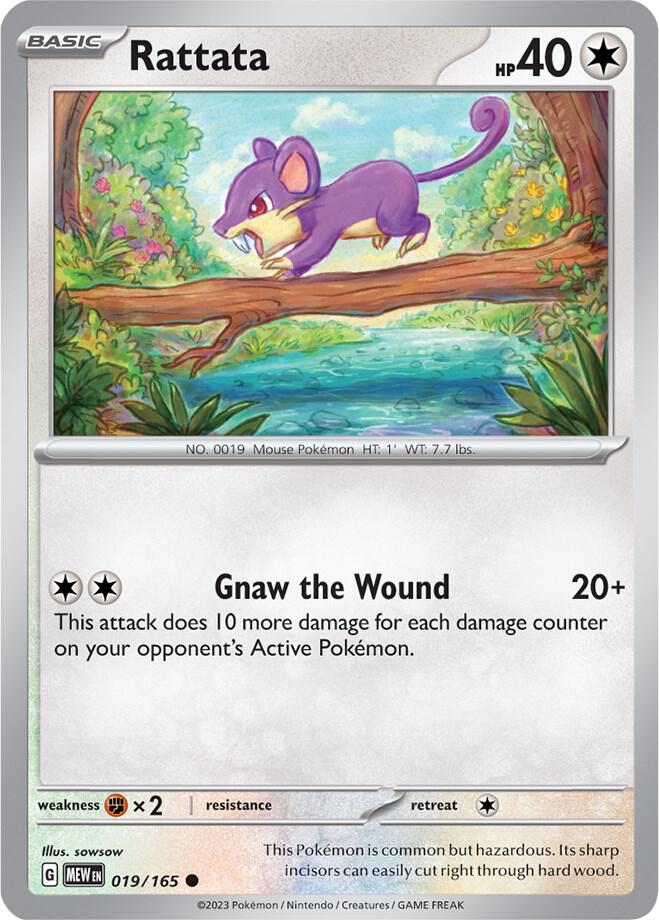 Rattata [SV: Scarlet & Violet 151] 019/165