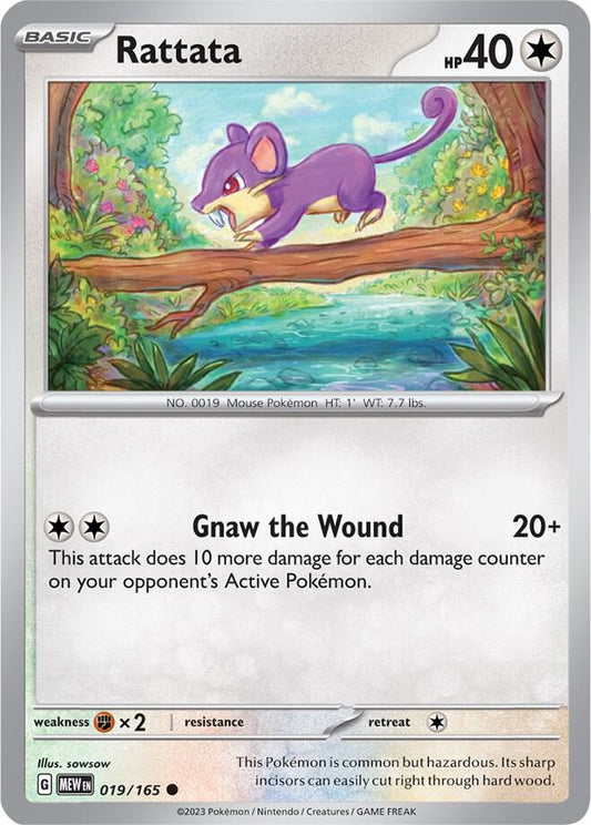 Rattata [SV: Scarlet & Violet 151] 019/165