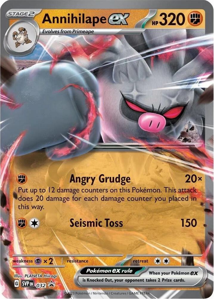 Annihilape ex - 032 [SV: Scarlet & Violet Promo Cards] 032