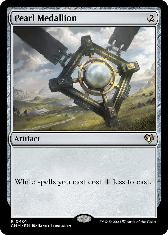 Pearl Medallion [Commander Masters] 401