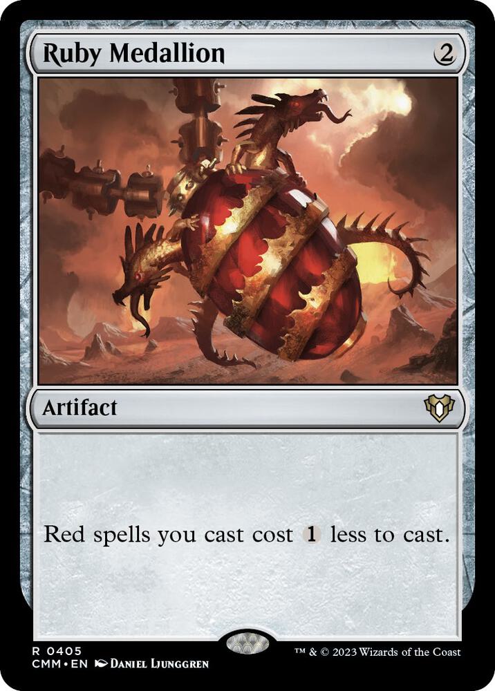 Ruby Medallion [Commander Masters] 405
