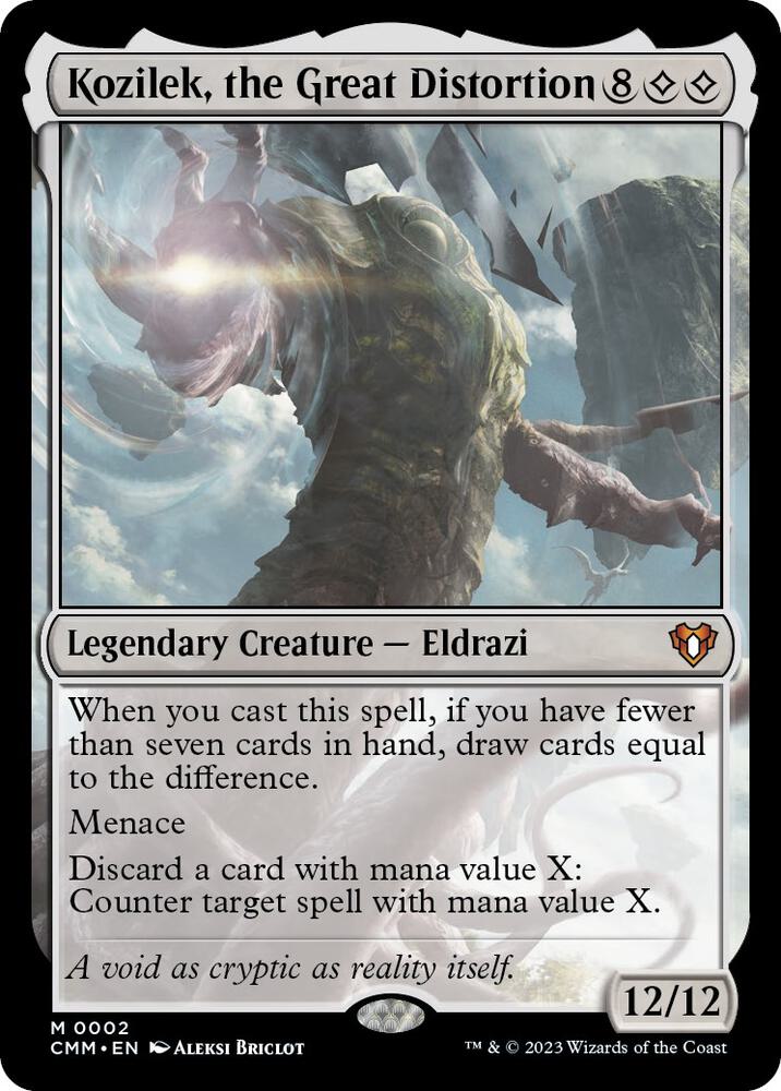 Kozilek, the Great Distortion [Commander Masters] 2