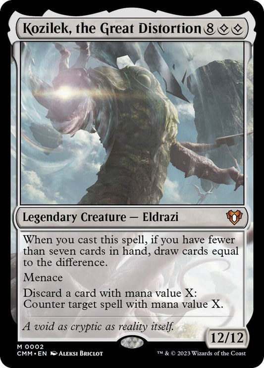 Kozilek, the Great Distortion [Commander Masters] 2