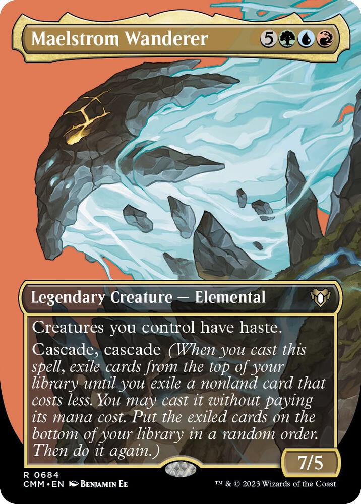 Maelstrom Wanderer (Borderless) [Commander Masters] 684