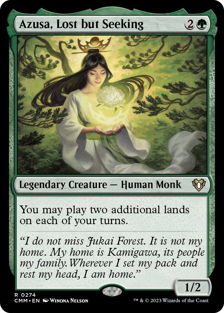 Azusa, Lost but Seeking [Commander Masters] 274