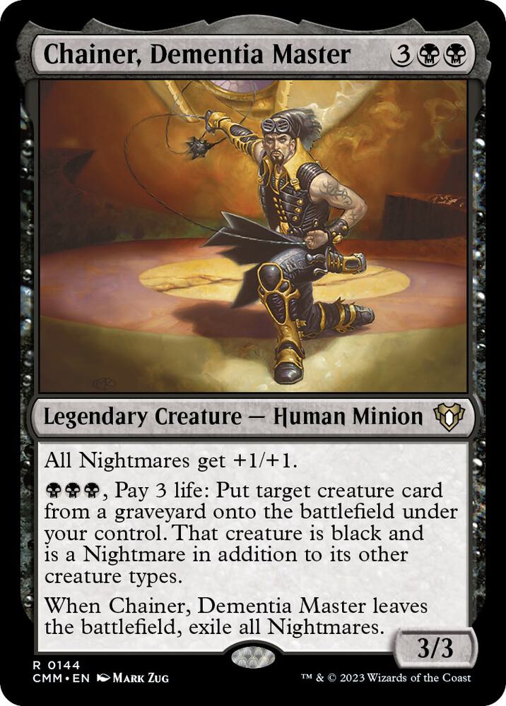 Chainer, Dementia Master [Commander Masters] 144