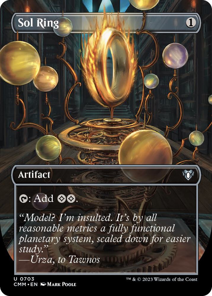 Sol Ring (Borderless) [Commander Masters] 703