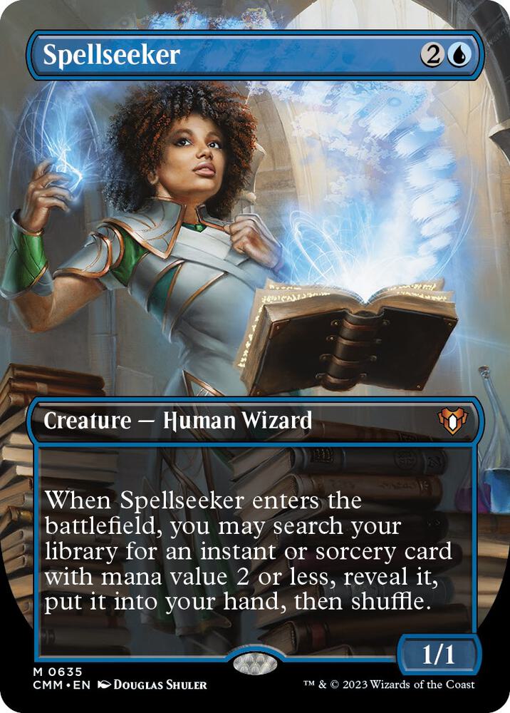 Spellseeker (Borderless) [Commander Masters] 635