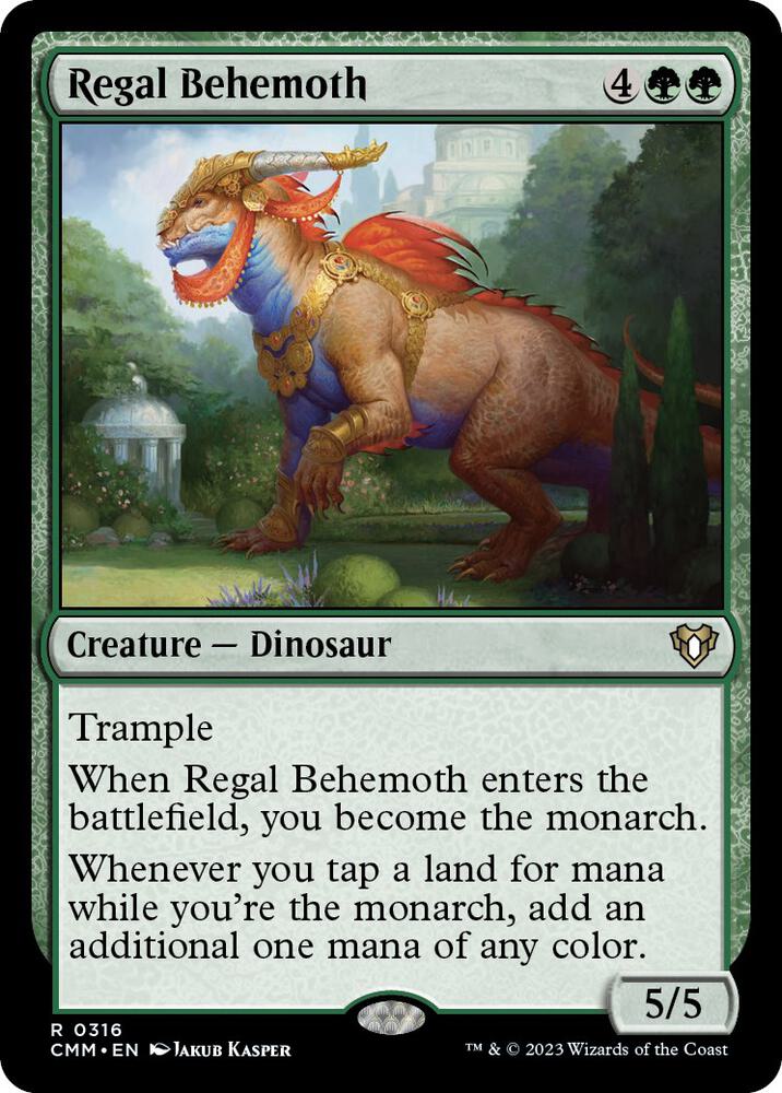 Regal Behemoth [Commander Masters] 316