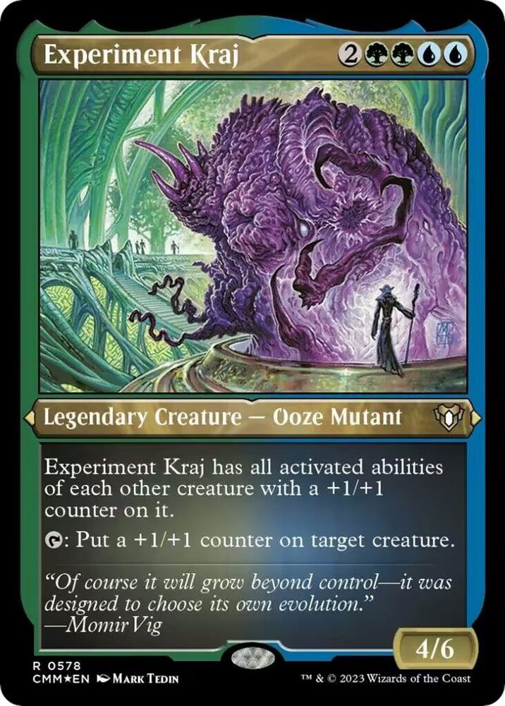 Experiment Kraj (Foil Etched) [Commander Masters] 578