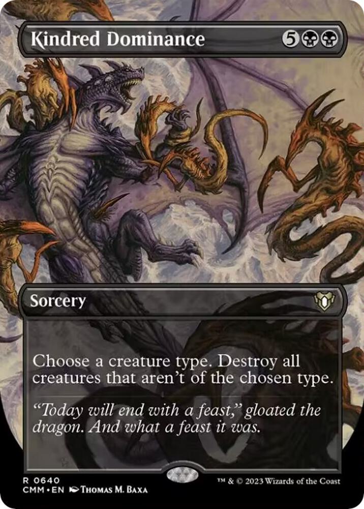 Kindred Dominance (Borderless) [Commander Masters] 640