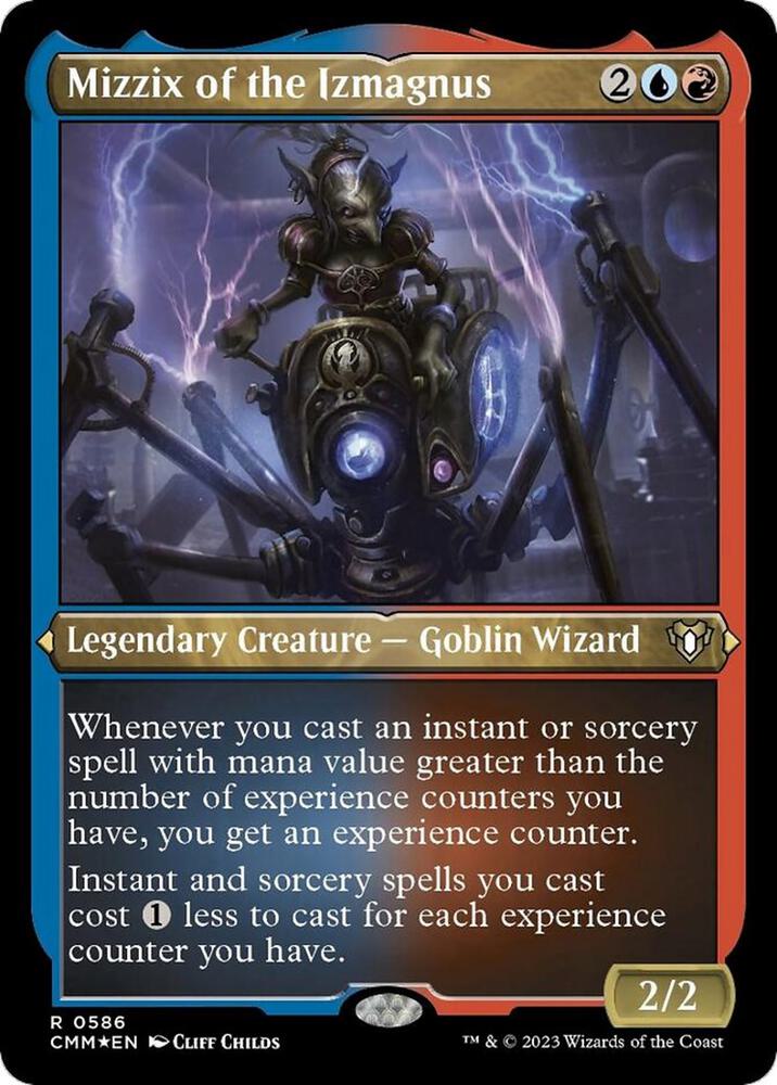 Mizzix of the Izmagnus (Foil Etched) [Commander Masters] 586