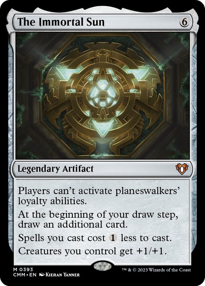 The Immortal Sun [Commander Masters] 393