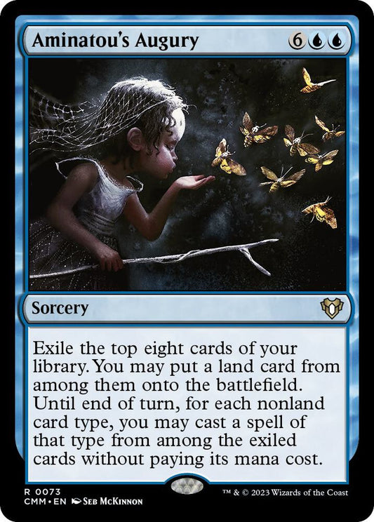 Aminatou's Augury [Commander Masters] 73