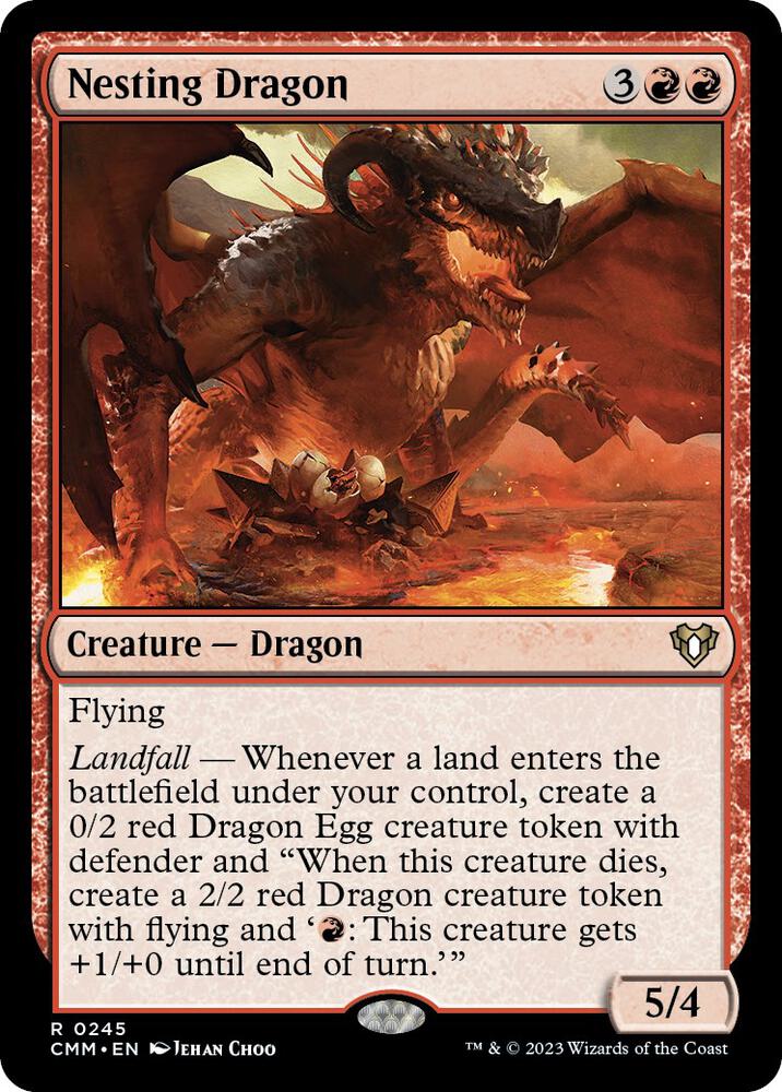 Nesting Dragon [Commander Masters] 245