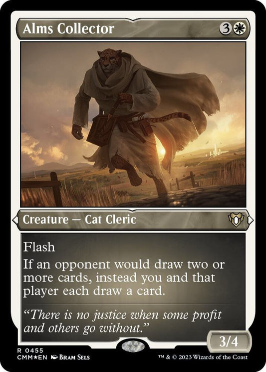 Alms Collector (Foil Etched) [Commander Masters] 455